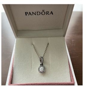 Pandora pendant classic elegance pendant+necklace